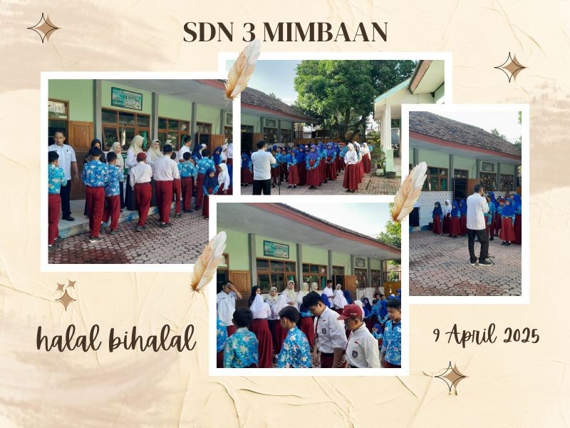 HALAL BIHALAL SD Negeri 3 Mimbaan