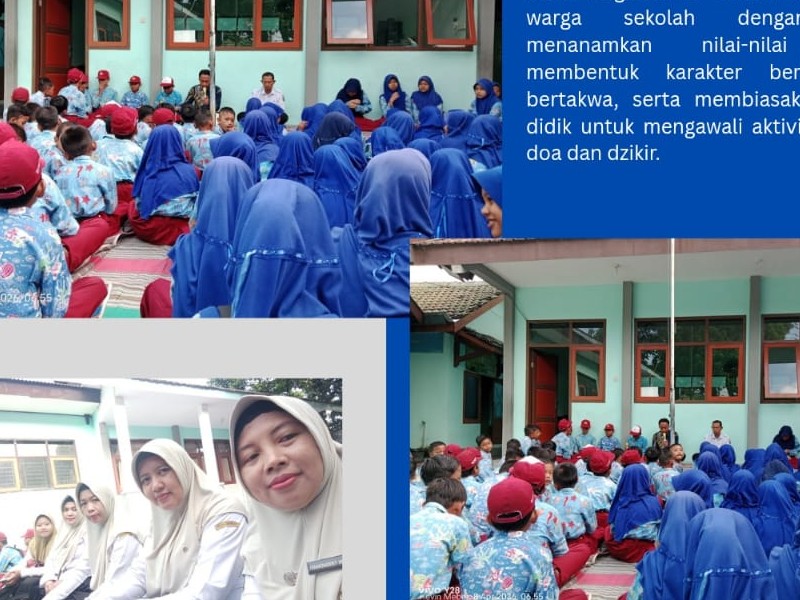 SD 3 Mimbaan - April - aktivitas Rabu pagi BU TIAN